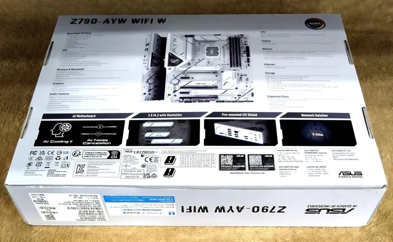 Carte mère ASUS Z790-AYW WIFI W