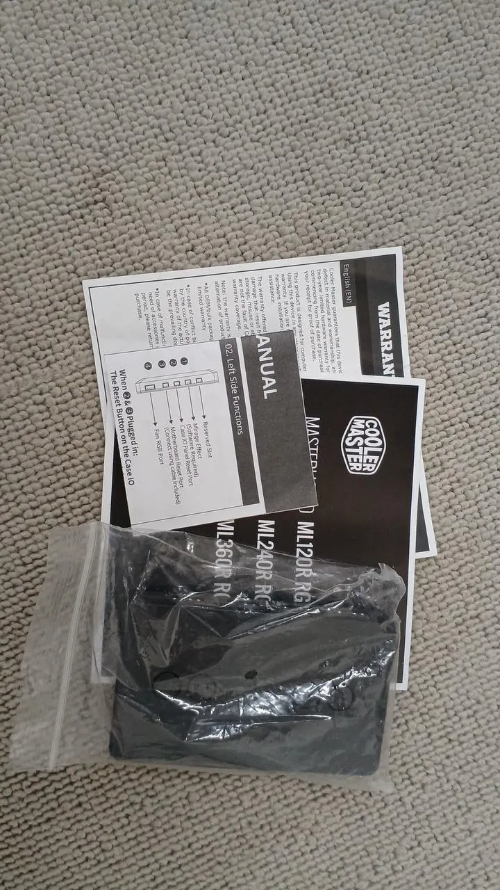 [À DÉCHETER] Refroidisseur de processeur COOLER MASTER MLX-D24M-A20PC-RP