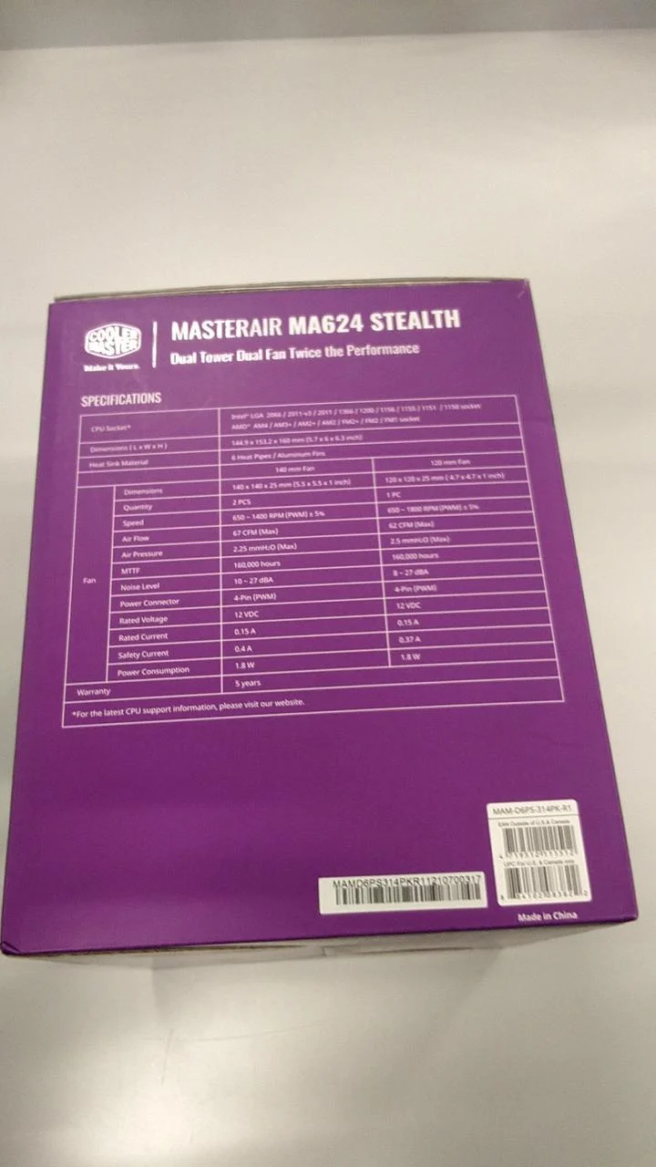 Refroidisseur de processeur COOLER MASTER MAM-D6PS-314PK