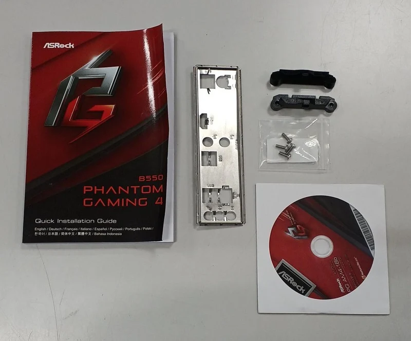 Carte mère ASROCK : B550M PHANTOM GAMING 4
