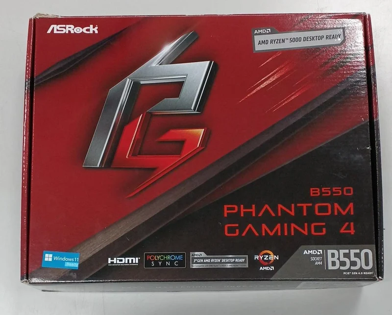 Carte mère ASROCK : B550M PHANTOM GAMING 4