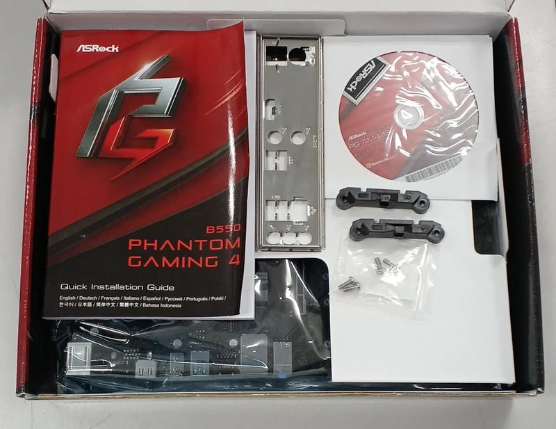 Carte mère ASROCK : B550M PHANTOM GAMING 4