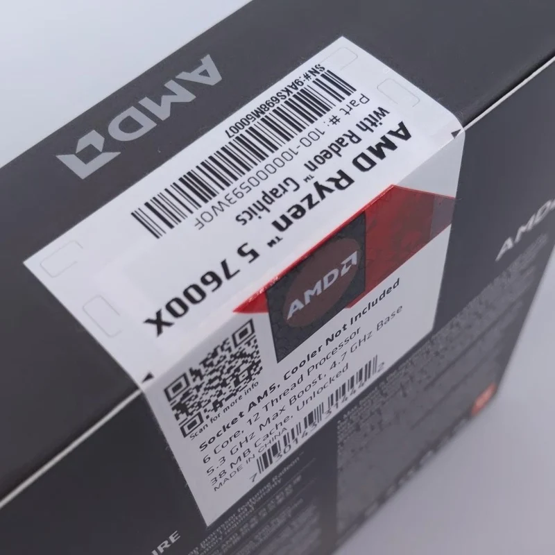 Processeur AMD Ryzen 5 7600X