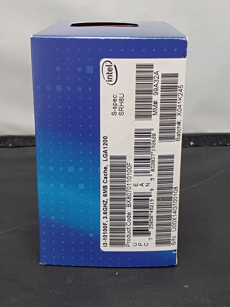 Processeur Intel i3-10100F 3.60 GHz