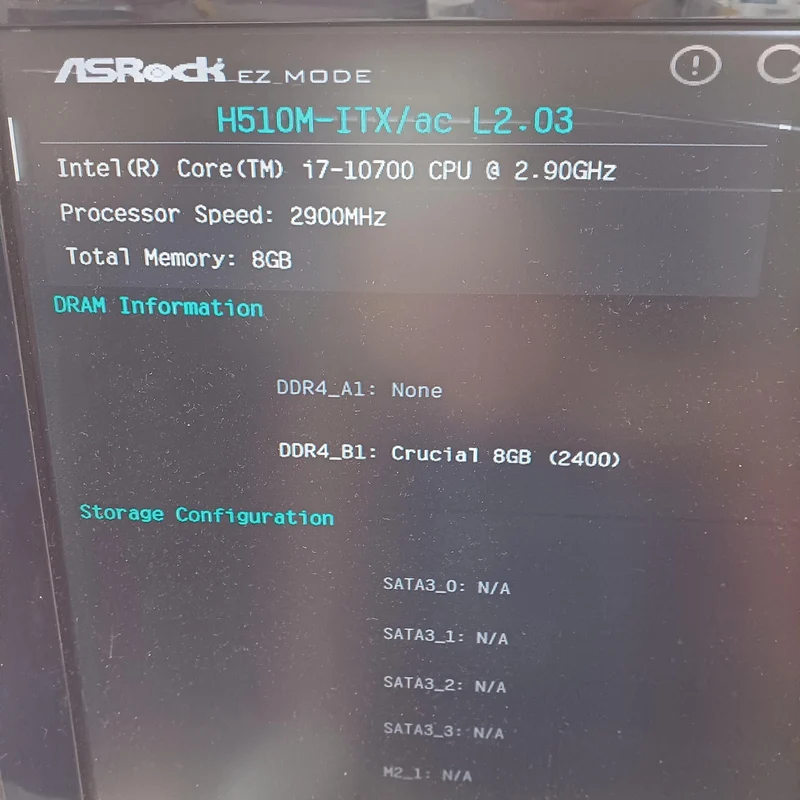 Processeur Intel Core i7-10700