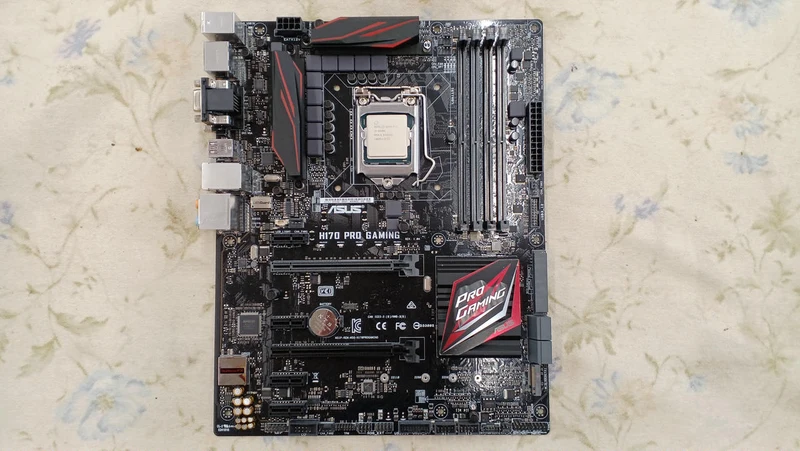 Carte mère ASUS + processeur H170 PRO GAMING / i5-6600K