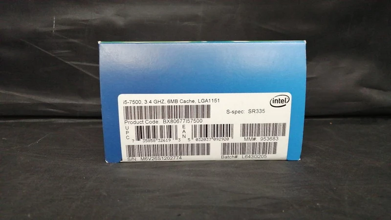 Processeur Intel i5-7500