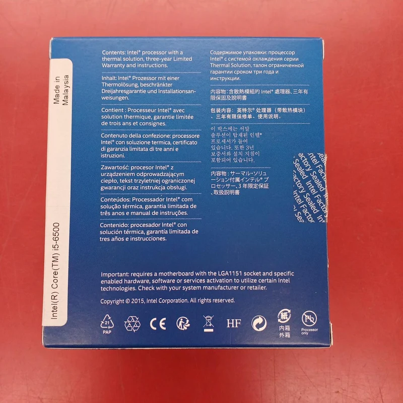 Processeur Intel Core i5-6500 3.20 GHz