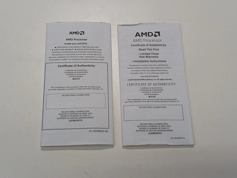 Processeur AMD Ryzen 5 1600X