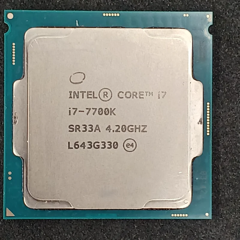 Processeur Intel i7-7700K