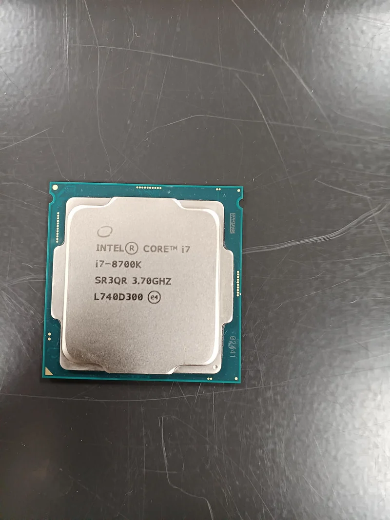 Processeur Intel Core i7-8700K 3.70 GHz