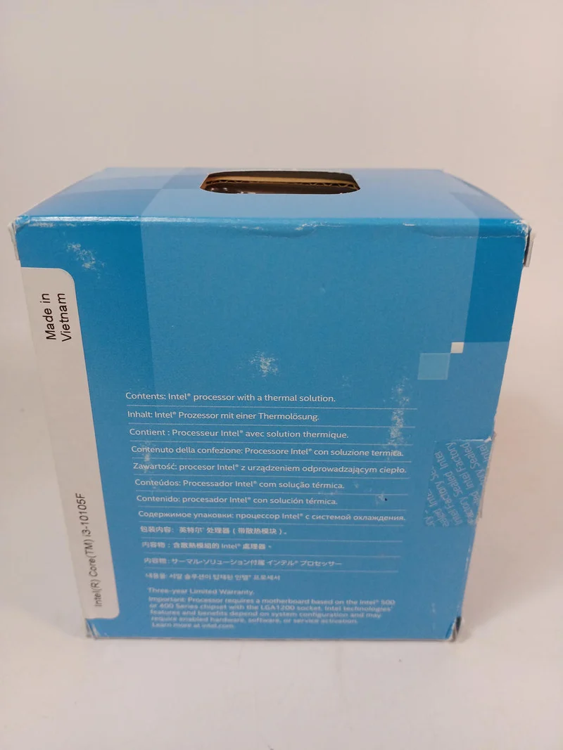 Processeur Intel Core i3-10105F