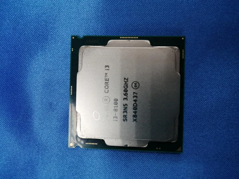 Processeur Intel Core i3-8100