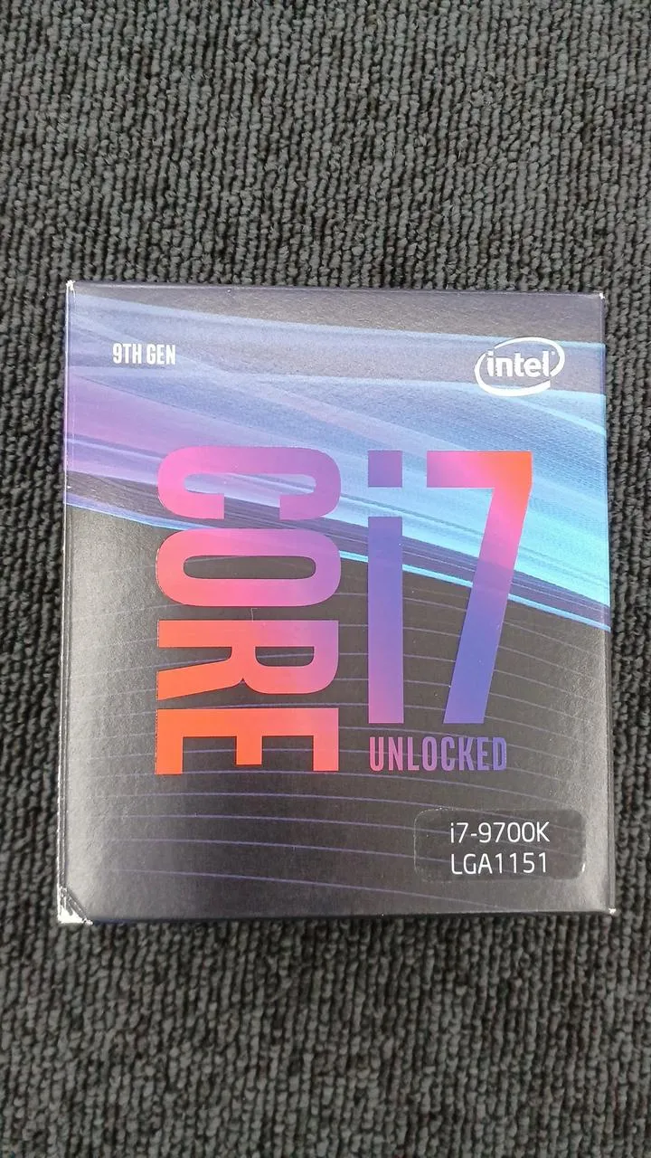 Processeur Intel i7-9700K