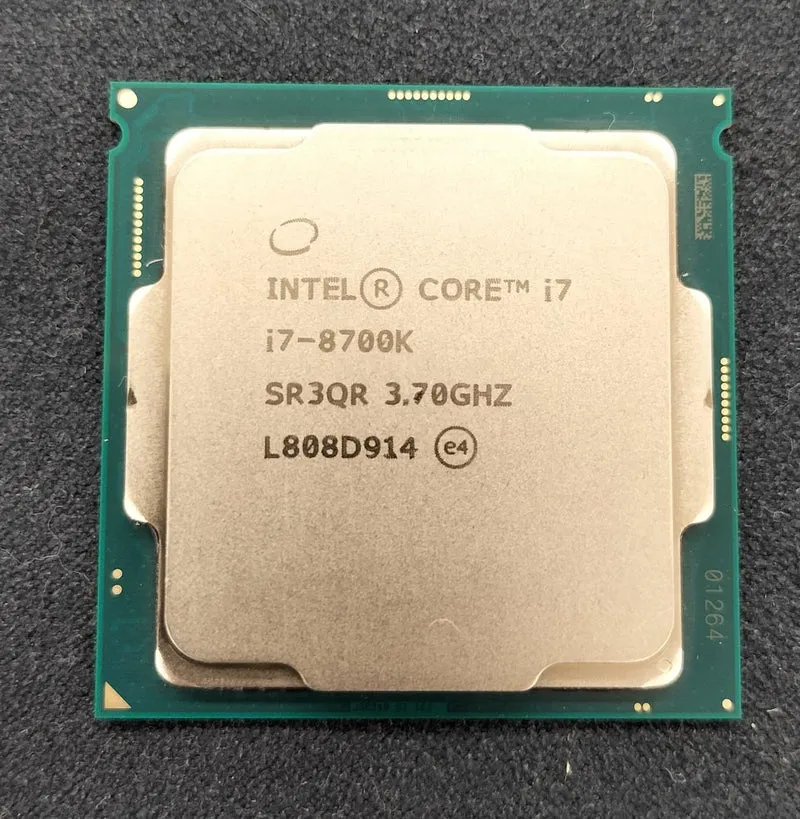 Processeur Intel i7-8700K