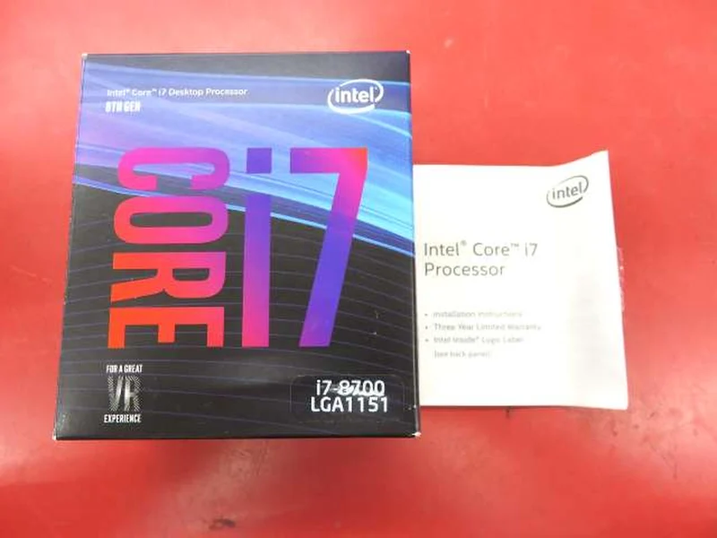 Processeur Intel Core i7-8700 3.20 GHz