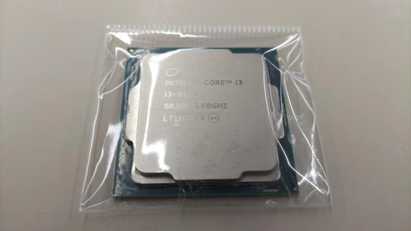 Processeur Intel Core i3-8100