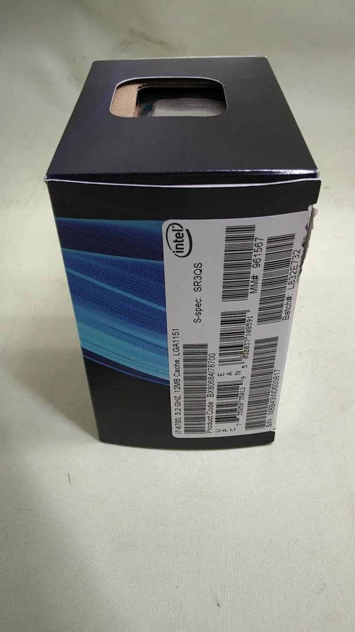 Processeur Intel Core i7-8700