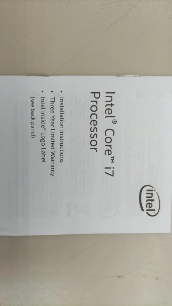 Processeur Intel Core i7 8700 3.2 GHz