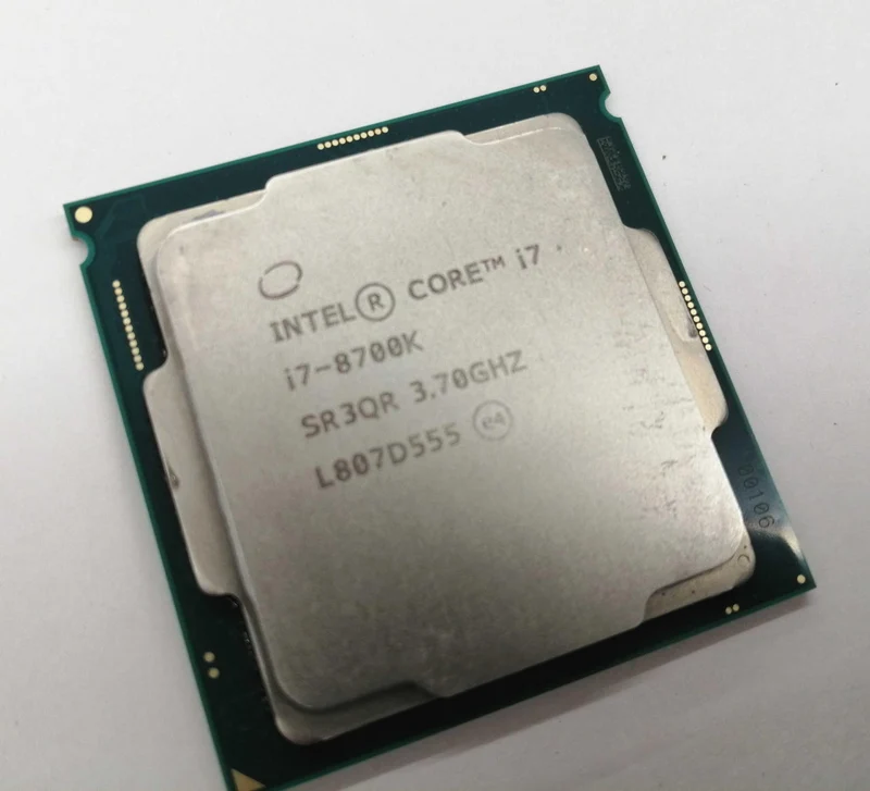 Processeur Intel i7-8700K 3.70 GHz