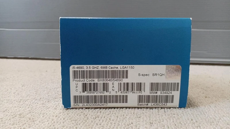 Intel i5-4690 i5-4690