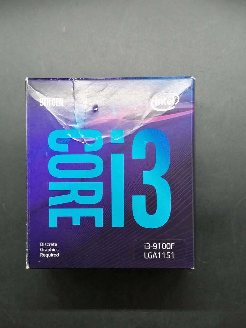 Processeur Intel Core i3-9100F