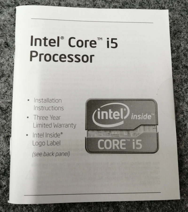 Processeur Intel i5-2500K