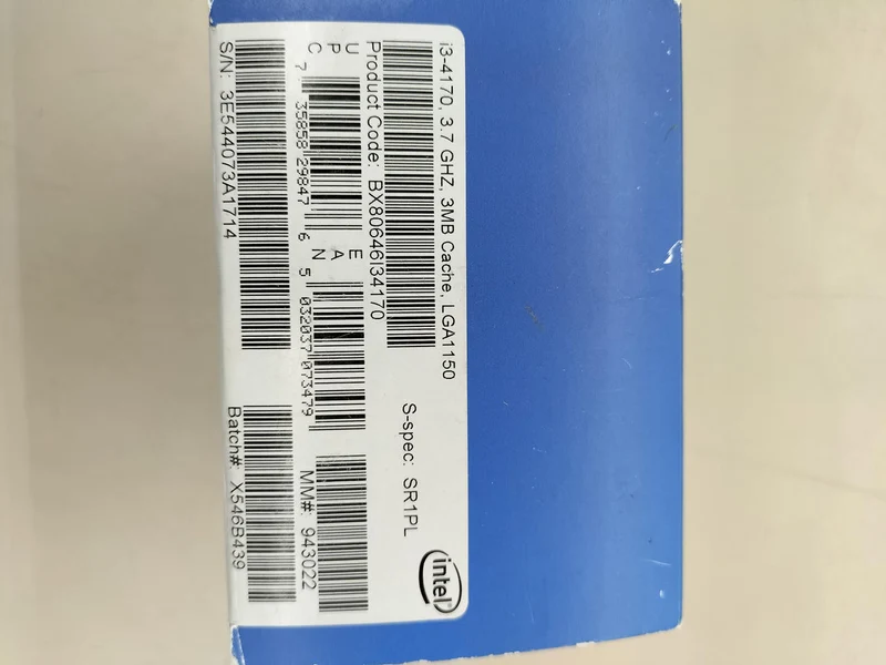 INTEL CORE I3 I3-4170 3.7 GHz 3 Mo LGA1150