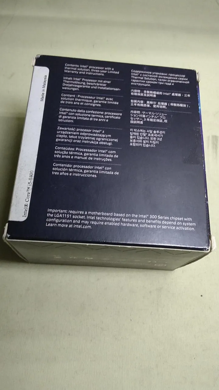 Processeur Intel Core i5-8400