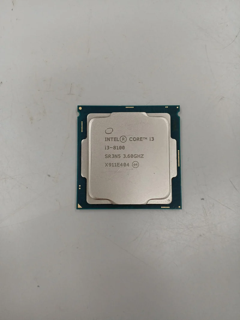 Processeur Intel Core i3-8100 à 3.60 GHz