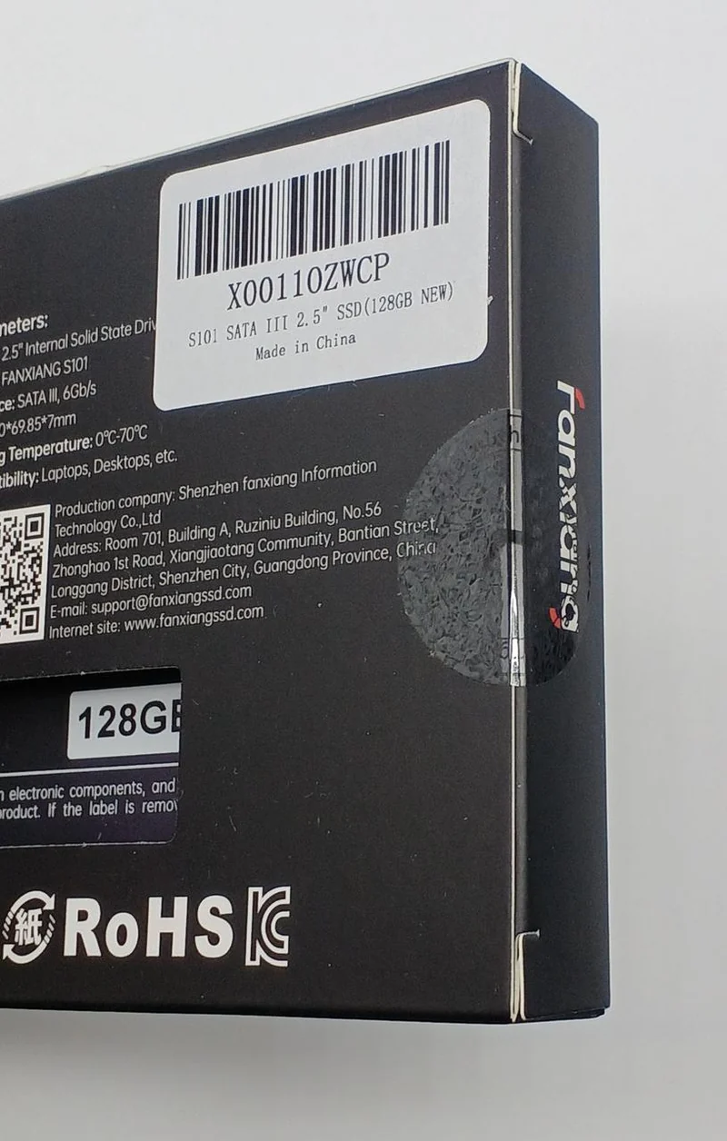 FANXIANG SSD 2.5 pouces S101
