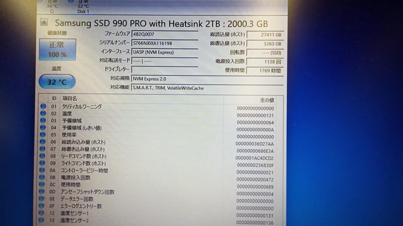 SSD M.2 SAMSUNG MZ-V9P2T0G-IT/EC