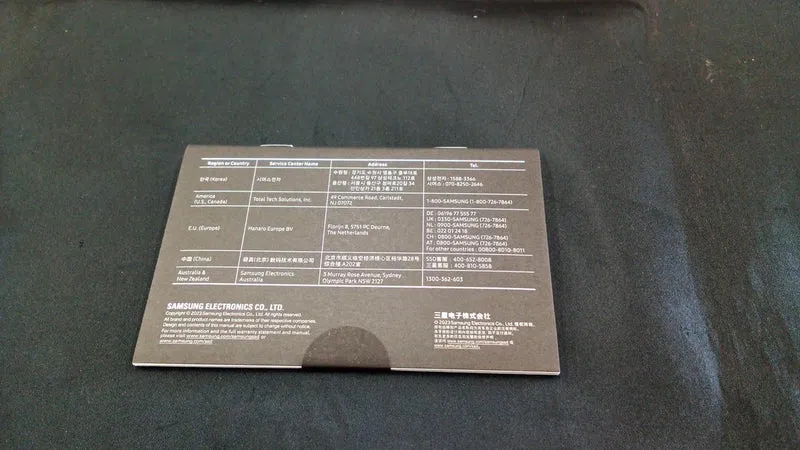 SSD M.2 SAMSUNG MZ-V9P2T0G-IT/EC