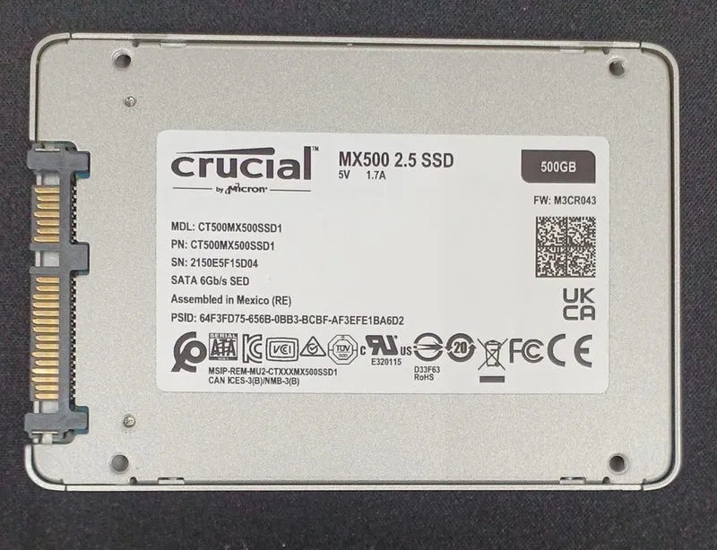 SSD CRUCIAL CT500MX500SSD1