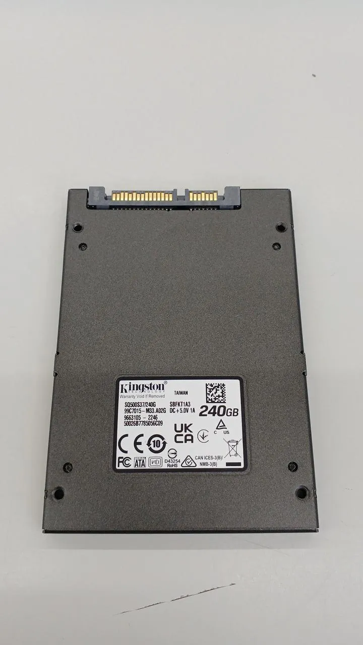 SSD KINGSTON TECHNOLOGY 240 Go SQ500S37/240G