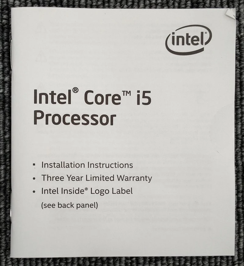Processeur Intel Core i5-7600