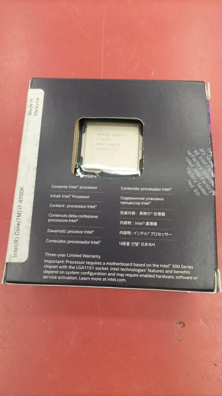 Processeur Intel i7-9700K