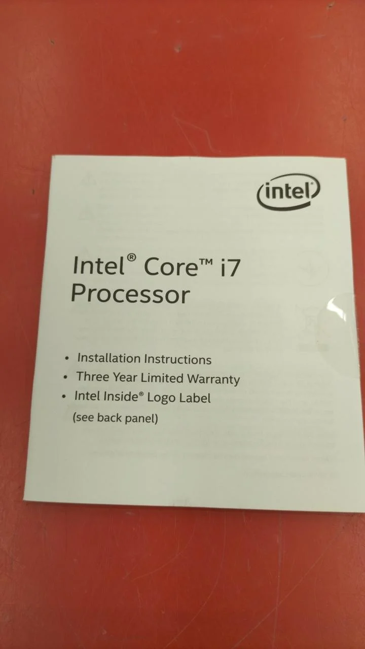 Processeur Intel i7-9700K