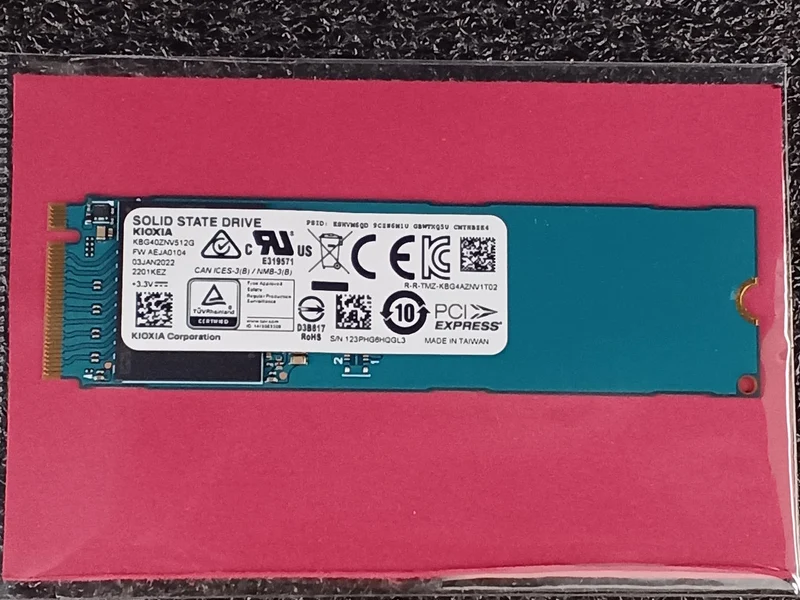 SSD KIOXIA M.2 KBG40ZNV512G