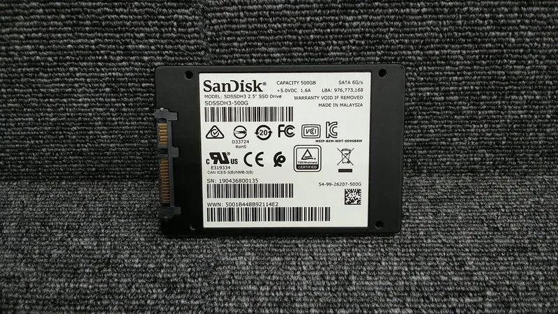 SSD SANDISK SASSDH3-500G
