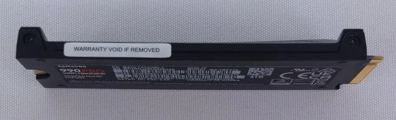 Modèle de dissipateur thermique pour SSD SAMSUNG 990PRO