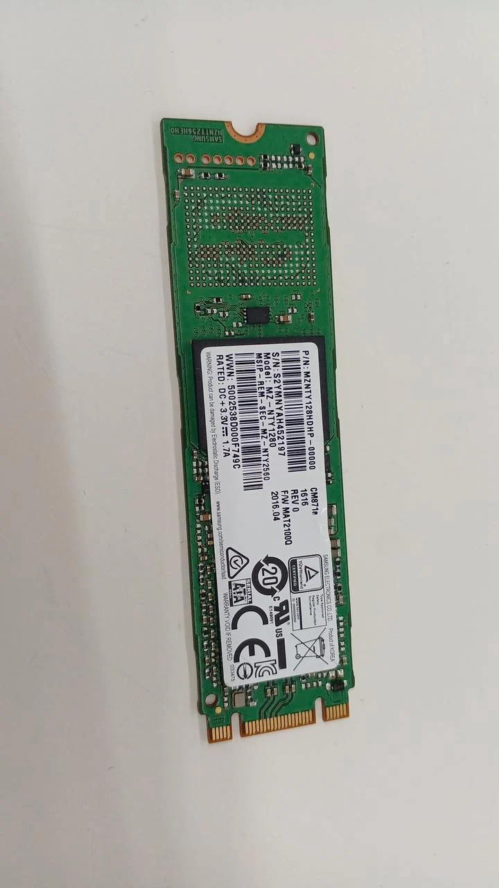 SAMSUNG M.2 128 Go MZ-NTY1280