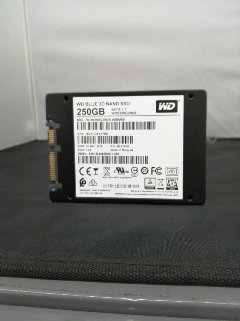 SSD WD 250 Go 2.5 pouces