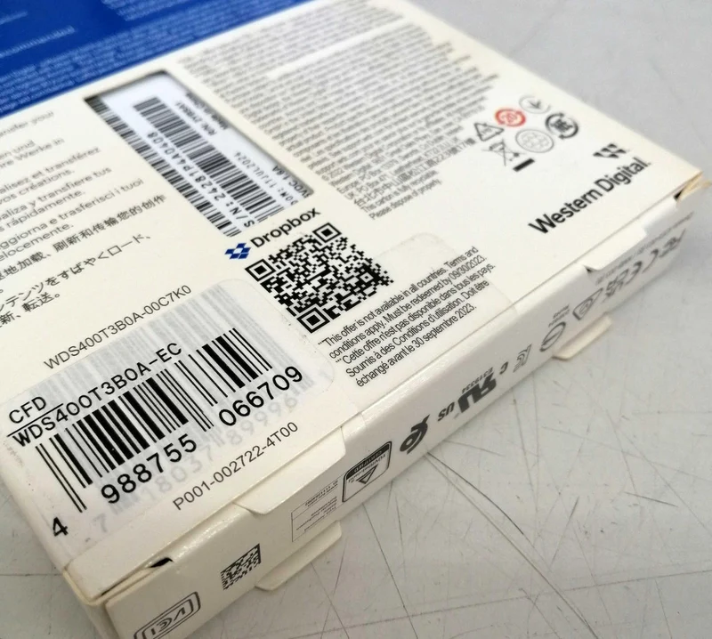 Disque SSD Western Digital WDS400T3B0A-EC