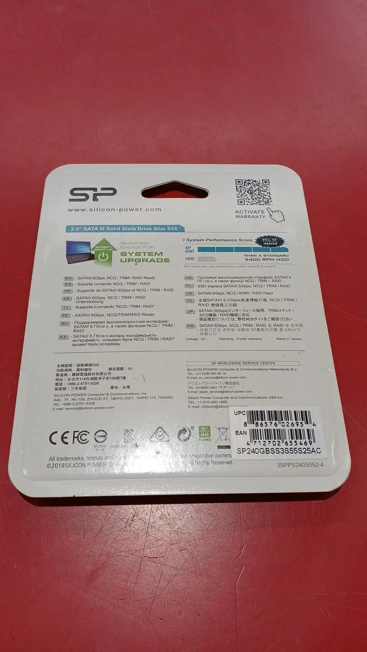 SSD SP SP240GBSS3S55S25AC