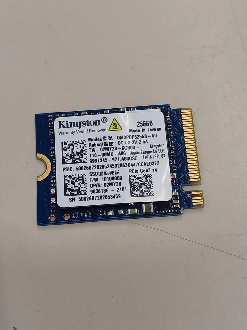 SSD NVMe KINGSTON M.2 2230 256 Go OM3PDP3256B-AD