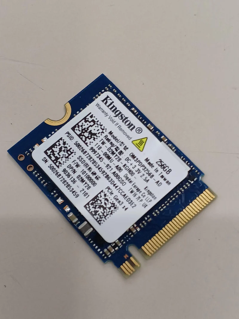 SSD NVMe KINGSTON M.2 2230 256 Go OM3PDP3256B-AD