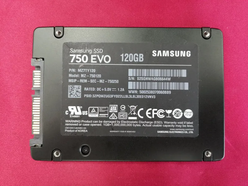 SSD SAMSUNG MZ-750120