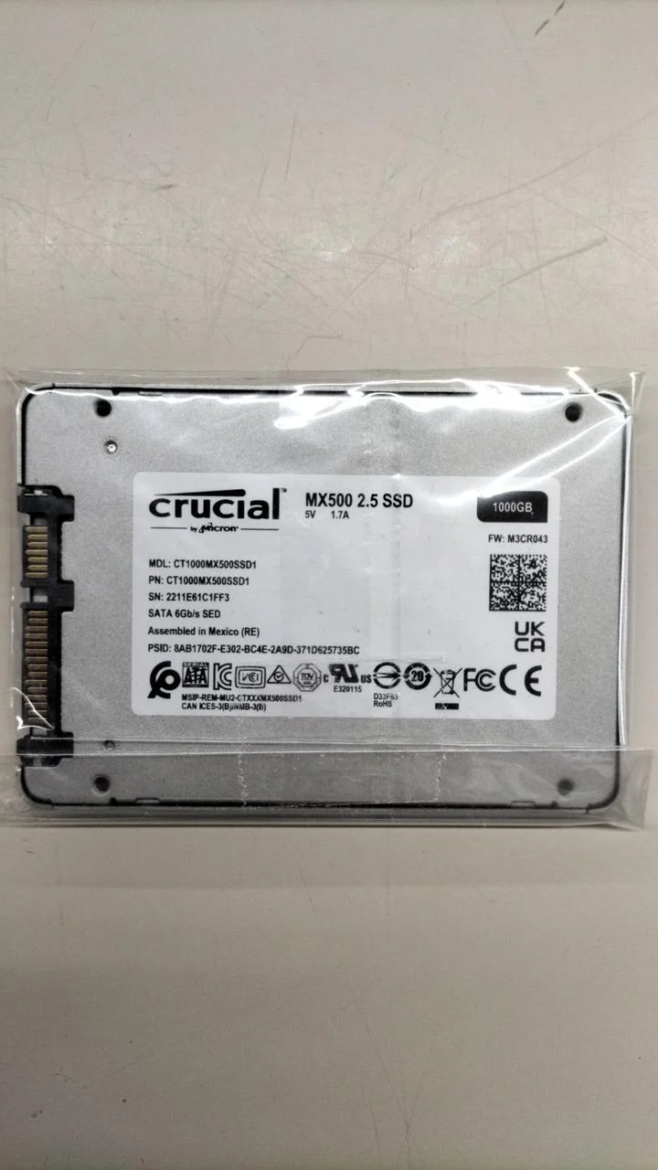 SSD Crucial (1 To) CT1000MX500SSD1