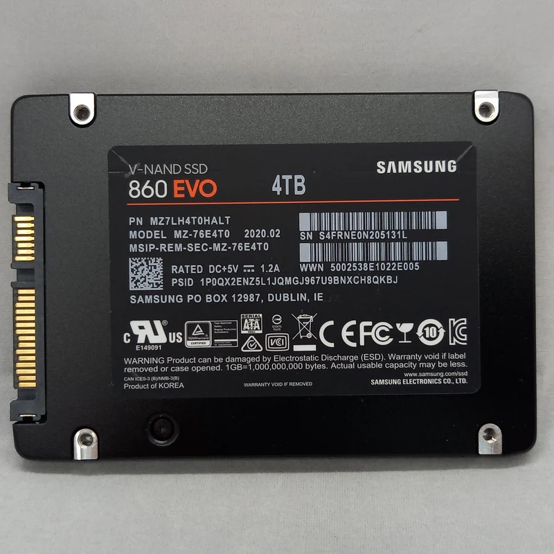 SSD SAMSUNG 4 To MZ-76E4T0